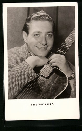 Ansichtskarte musiker fred - musiker,