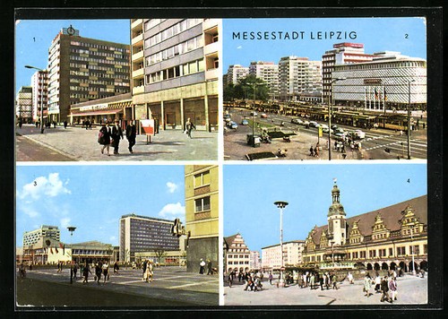 Leipzig am brühl - ak,