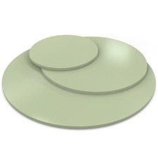 Tischplatte rund Avocado Green Holz Platte Dekor Spanplatte Esstisch