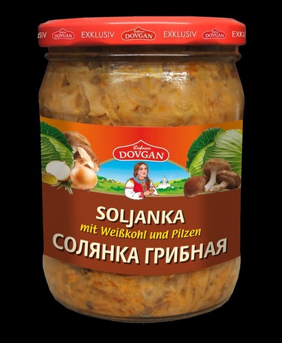 Dovgan soljanka mit weißkohl - mit,