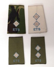 Bildungs- & Ausbildungsdienste ET Rangfolien verschiedene Ränge & Tarnfarben