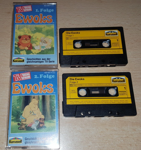 Hörspiel rarität die ewoks - -,
