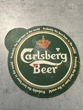 Bierdeckel Coaster Beermat Carlsberg Beer #1069