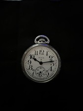 Elgin B.W. Raymond Taschenuhr Antik Vintage Pocket Watch Sehr Selten Sammler
