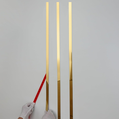 Goldmetallisierte zierleiste - goldmetallisierte,