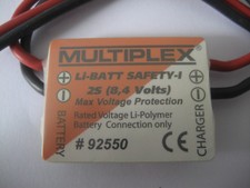 Li-BATT SAFETY 2/3S [8,2 / 12,6 V] Multiplex #92550/1 kontrolliertes LiPo Laden
