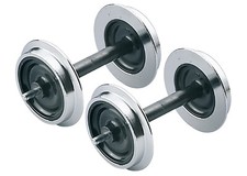 2x Metall-Vollradsatz 31 mm