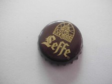 Gebrauchter, gold-dunkelbräunlicher Kronkorken Leffe