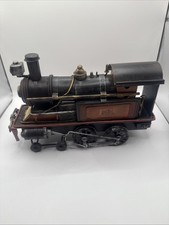 handgefertigte Blech Lokomotive, Dampfeisenbahn .