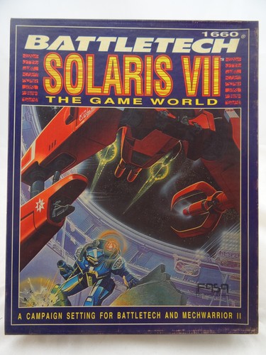 Battletech solaris vii box - vii,