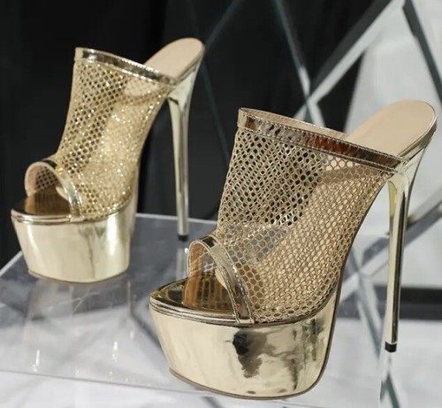 Super sexy high heel - heel, gold