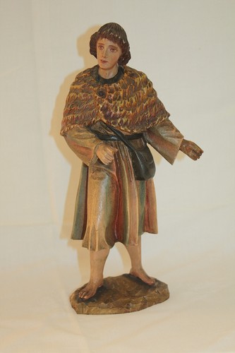 Alte geschnitzte holz figur - geschnitzte,
