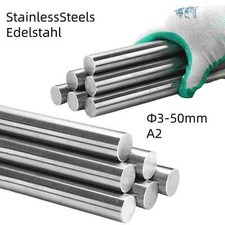 V2A Edelstahl Vollmaterial