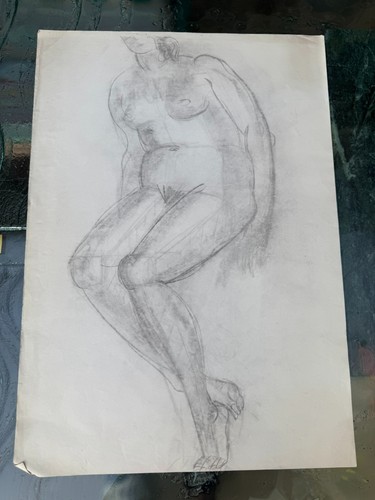 Antike zeichnung 41x59cm - antike,