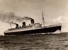Original-Foto RMS Queen Mary