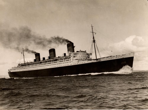 Original foto rms queen mary - original-foto,