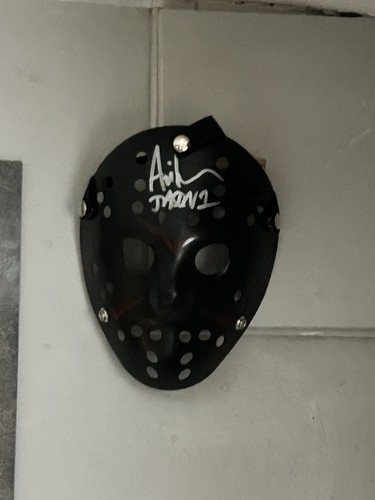 Jason hokey maske signiert - hokey,