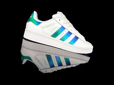 ADIDAS CAMPUS 00s  -Off White Aluminium- weiß/metallic blau-grün-purple Gr.38