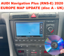 Audi Navigation Plus (RNS-E) 2020 Europa Kartenupdate A3, A4, A6, R8, RS3, S3, TT