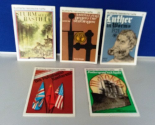 Verschiedene alte illustrierte