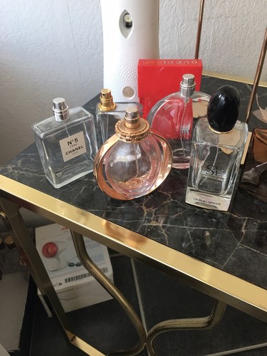 Parfum flakon leer - parfum,