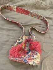 Beuteltasche Pink Bunt Hippie Boho Ibiza