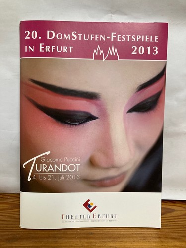 Theater erfurt programmheft - erfurt,