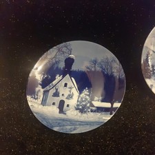 3 Stück Porzellan Wandteller