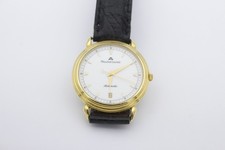 Maurice Lacroix Armbanduhr Automatic Ref 11114 Vergoldet Leder 36 mm