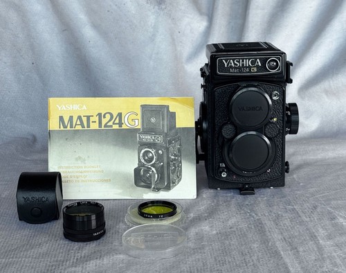 Yashica mat 124 mit zubehör - mit,