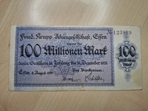 Notgeld firmennotgeld 100 - notgeld,