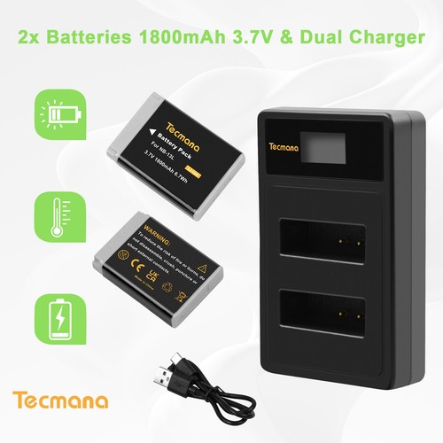 2x1800mah akku ladegerät - 3,7v, akku+ladegerät