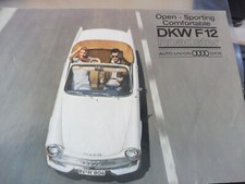 Auto union dkw 12 roadster - dkw, f