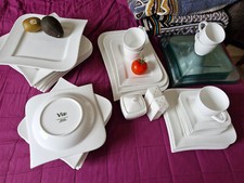 RITZENHOFF & BREKER Via Gastro Service MELODIE Porzellan Wave Gastro 42 Teile