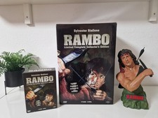 RAMBO 1-4 DvD Ultimate Collector Edition mit Büste-DEUTSCHE AUSGABE! Actionfigur