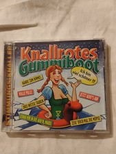 Knallrotes Gummiboot -