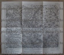 467c❚ alte Landkarte Aachen Sittard Linnich Slenaken Eschweiler Kohlscheid Vaals