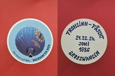 Hochdorfer Bier Heißluftballon Brauerei Bierdeckel Bier