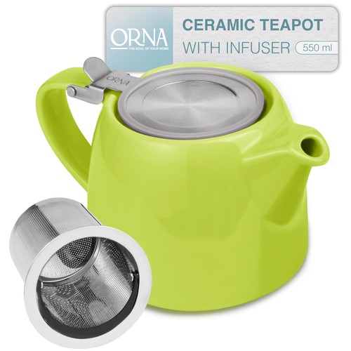 Teekanne keramik siebeinsatz - keramik,
