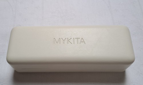 Mykita brillenetui aus weißem - brillenetui,