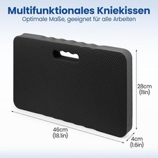 Dicken Garten Kniekissen 2 Stück Sitzkissen Mehrzweckkissen Schaumstoff