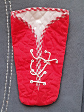 Monchichi Schlafsack rot 80er