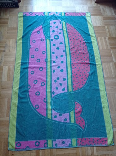 Handtuch badetuch groß retro - handtuch,