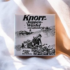 Knorr Suppenwürfel Retro