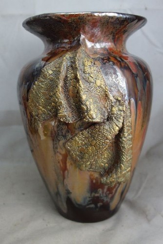 Antike keramik vase plastisch - keramik,