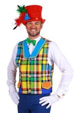Clown Pierrot Frack Harlekin Kostüm Jacke Weste Mantel Kasper Clownkostüm Kleid