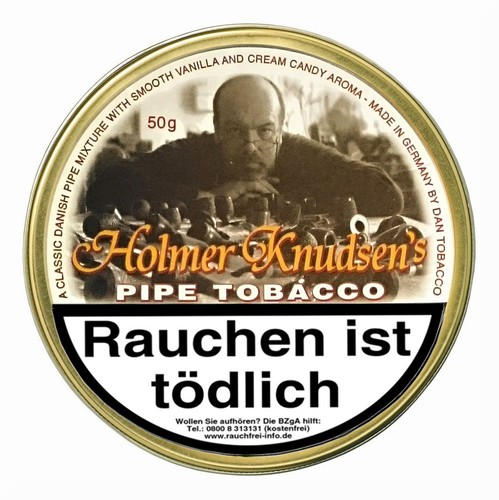 Holmer knudsen pipe tobacco - pipe,