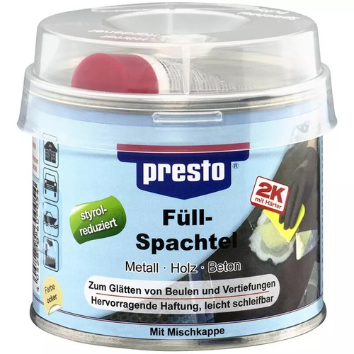 Presto füllspachtel - presto, 2k