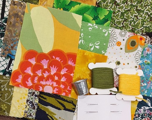 Stoffreste diy kit kawandi - diy,