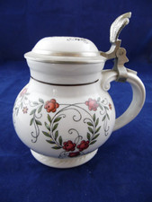 Vintage bierkrug porzellan mit - bierkrug,